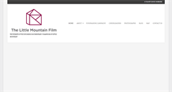 Desktop Screenshot of littlemountainfilm.com