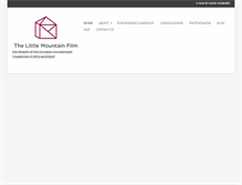 Tablet Screenshot of littlemountainfilm.com